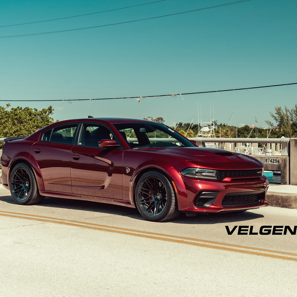 20" Velgen VF9 Black 20x9.5 20x11 Forged Wheels Rims Fits Dodge Charger