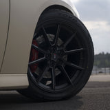 20" SAVINI SV-F4 GRAPHITE CONCAVE WHEELS RIMS FITS DODGE CHALLENGER RT SE
