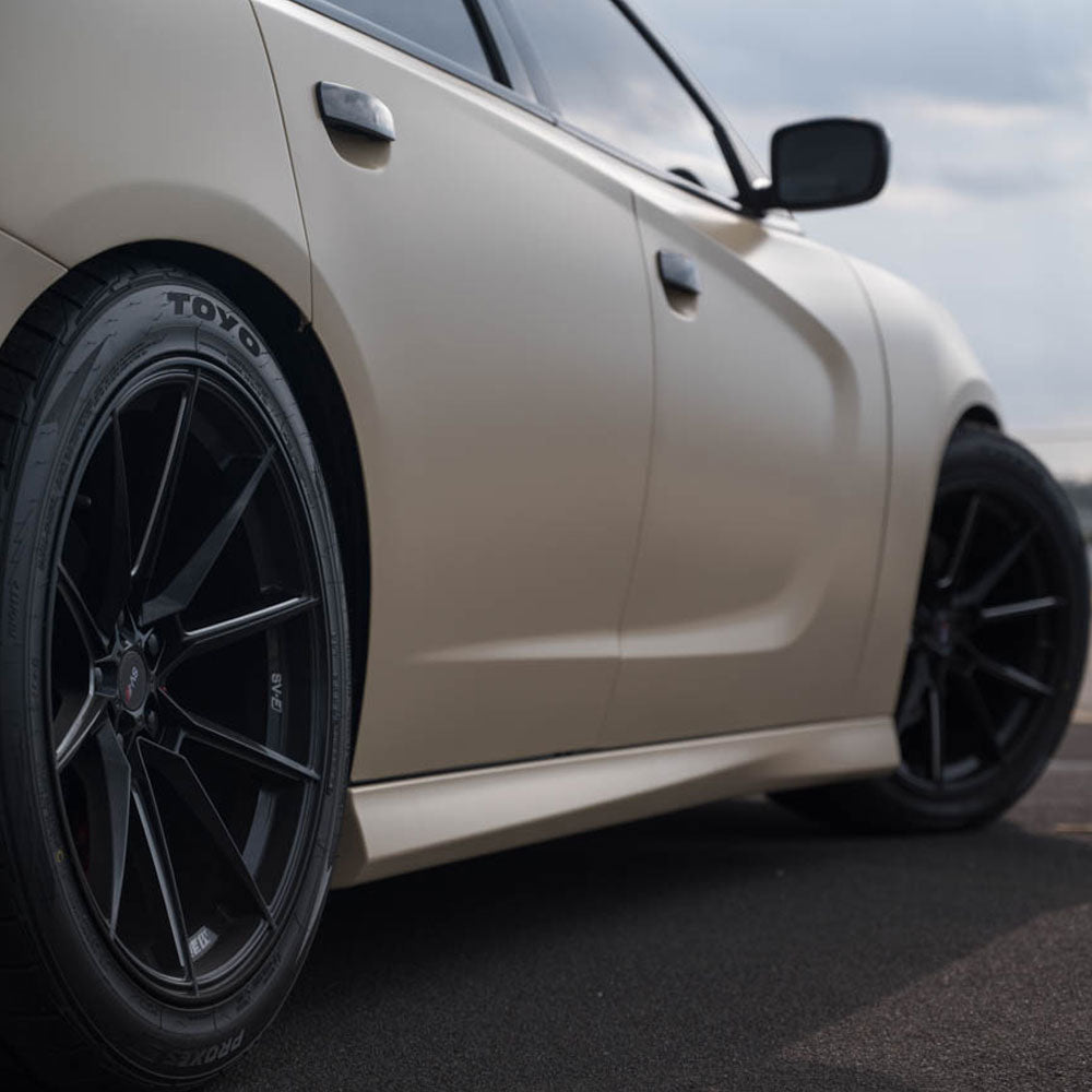 20" SAVINI SV-F4 BLACK FORGED CONCAVE WHEELS RIMS FITS CADILLAC CTS V COUPE