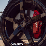20" Velgen Classic5 Gloss Black Concave Wheels Fits Lexus IS200 IS250 IS350