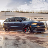 22" Velgen Classic5 22x10.5 Gloss Black Concave Wheels Rims Fits Dodge Durango