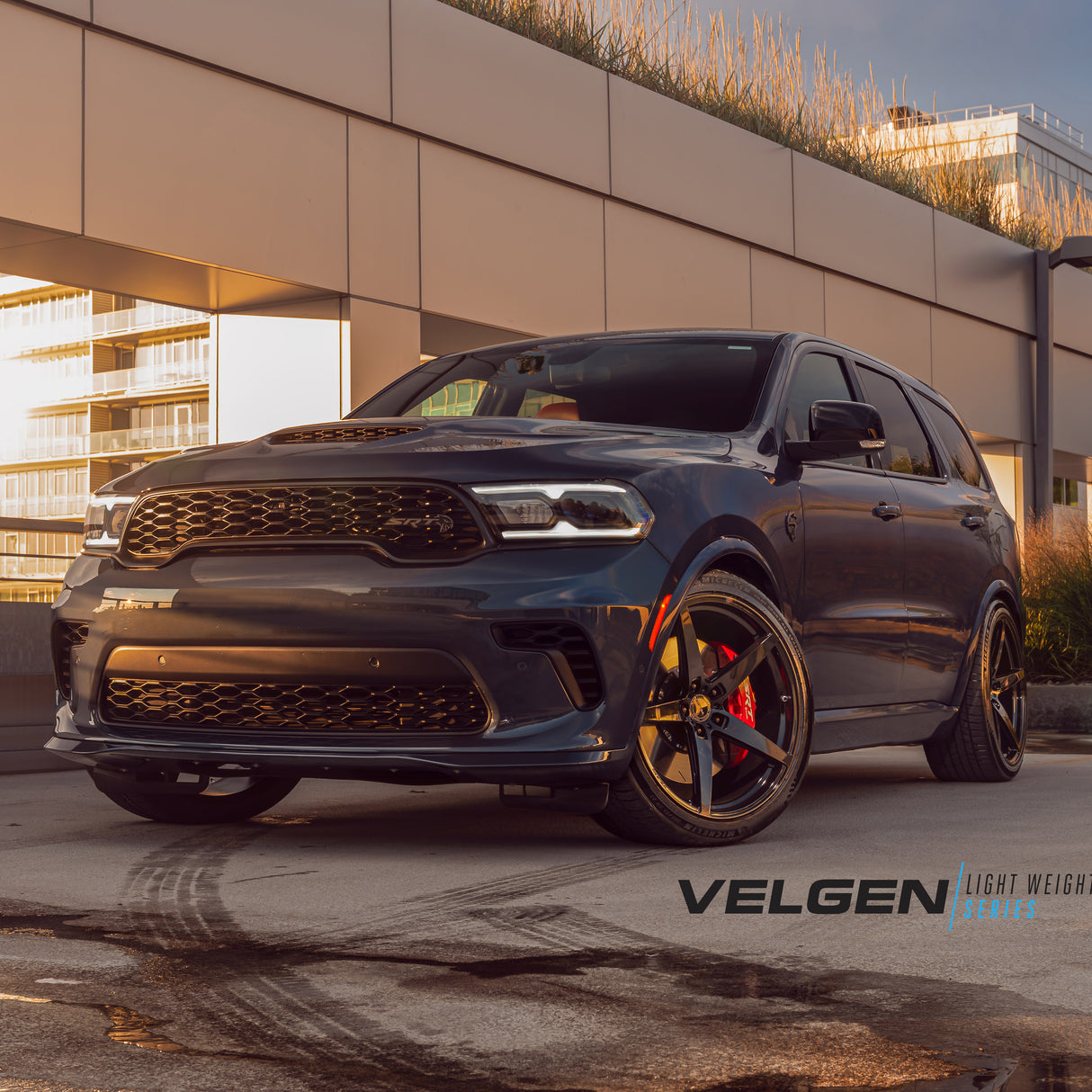 20" Velgen Classic5 20x10.5 Gloss Black Concave Wheels Rims Fits Dodge Durango