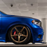 20" Velgen Classic5 20x10.5 Bronze Concave Wheels Rims Fits Dodge Durango