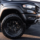 22" Rohana RFV2 Black Forged Wheels Rims Fits 2019-2022 GMC Sierra 1500