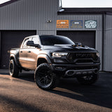 22" Rohana RFV2 Black Forged Wheels Rims Fits 2019-2022 GMC Sierra 1500
