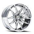E5 Forged Laguna Polished wheel for C8 Corvette Z06 / E-Ray / ZR1 - face view