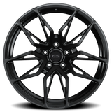 E5 Forged Laguna Satin Black wheel for C8 Corvette Z06 / E-Ray / ZR1 - side profile