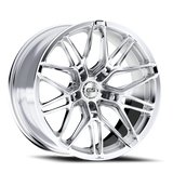 E5 Forged Sonoma Polished wheel for C8 Corvette Z06 / E-Ray / ZR1 - face view