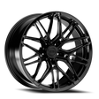 E5 Forged Sonoma Satin Black wheel for C8 Corvette Z06 / E-Ray / ZR1 - face view