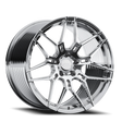 E5 Speedway Chrome Form Forged Corvette wheel - face view