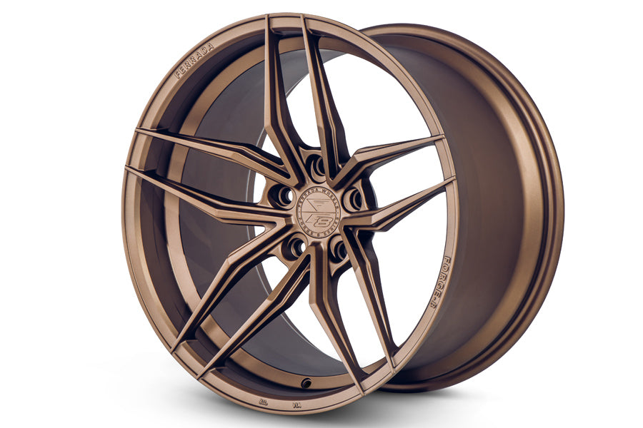 20" FERRADA F8-FR5 BRONZE CONCAVE WHEELS RIMS FITS DODGE CHARGER RT SE SRT8