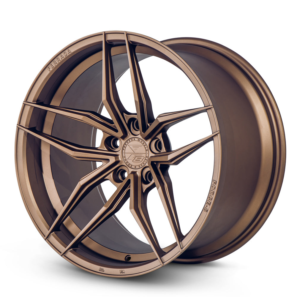 20" FERRADA F8-FR5 BRONZE CONCAVE WHEELS RIMS FITS DODGE CHARGER RT SE SRT8