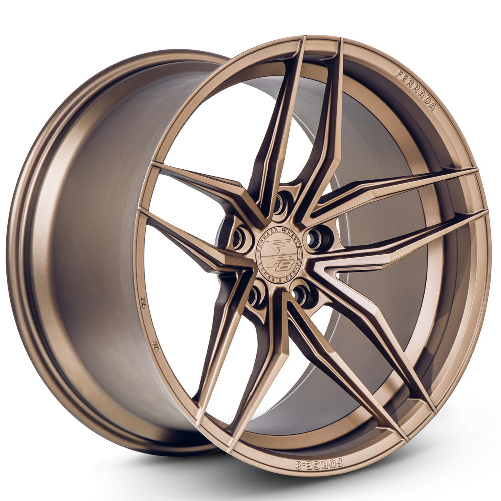 20" FERRADA F8-FR5 BRONZE CONCAVE WHEELS RIMS FITS DODGE CHARGER RT SE SRT8