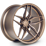 20" FERRADA F8-FR5 BRONZE CONCAVE WHEELS RIMS FITS DODGE CHARGER RT SE SRT8