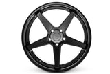 19" FERRADA FR3 BLACK CONCAVE STAGGERED WHEELS RIMS FITS ACURA TL