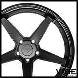 19" FERRADA FR3 BLACK CONCAVE STAGGERED WHEELS RIMS FITS ACURA TL