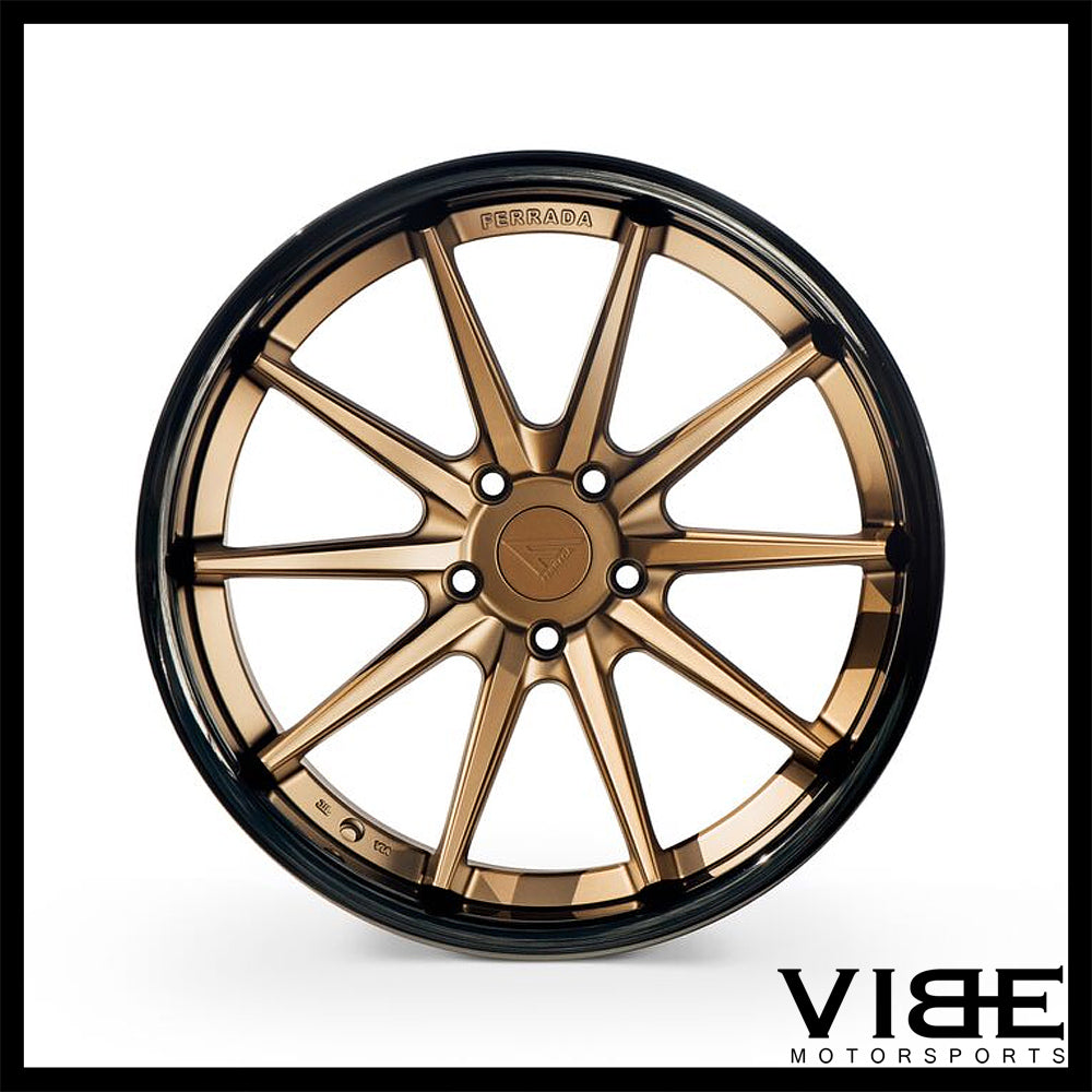 20" FERRADA FR4 BRONZE CONCAVE WHEELS RIMS FITS MASERATI GHIBLI