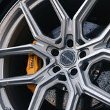 20" MV Forged MVF5 Silver 20X9 Concave Wheels Rims Fits Acura TL 3rd Gen UA6 UA7