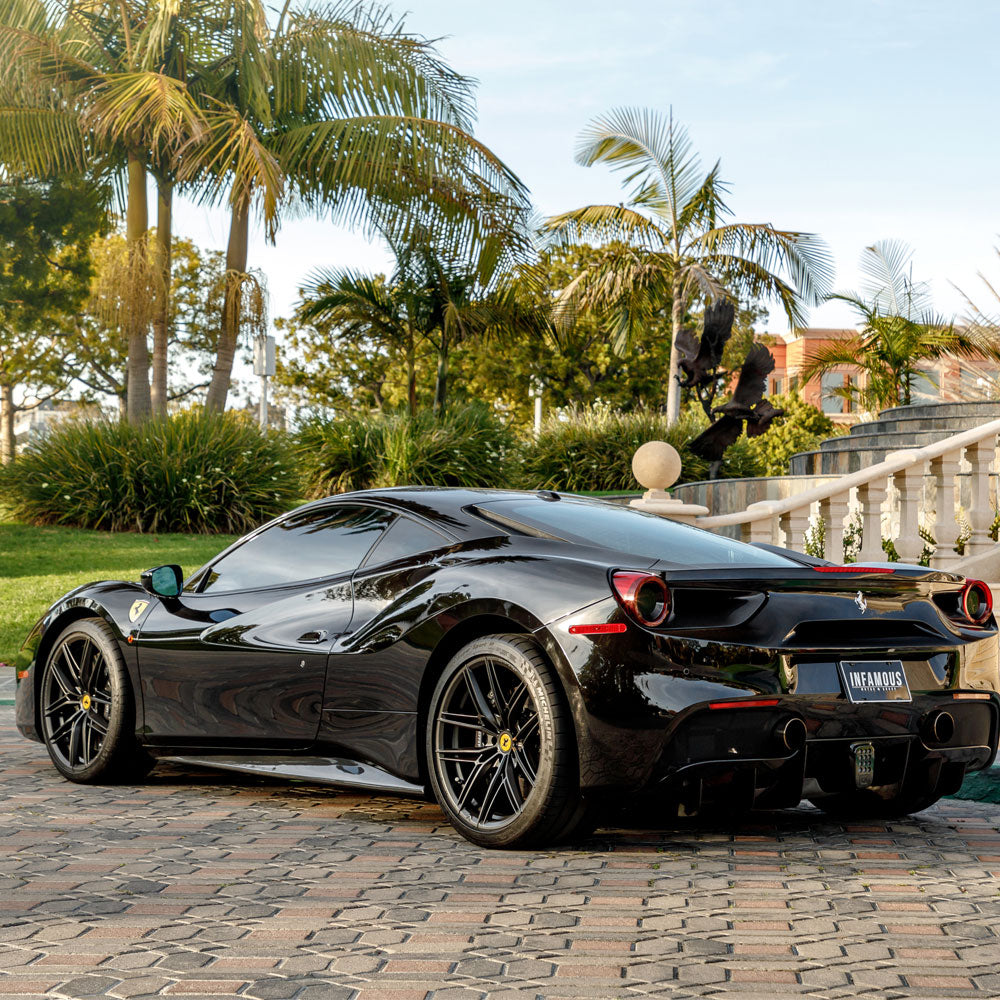 20" VORSTEINER V-FF 112 FORGED CONCAVE GRAPHITE WHEELS RIMS FITS FERRARI 488