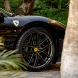 20" VORSTEINER V-FF 112 FORGED CONCAVE GRAPHITE WHEELS RIMS FITS FERRARI 488
