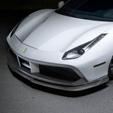 Vorsteiner Aero 488 Diavolo Front Spoiler Carbon Fiber Fits Ferrari 488