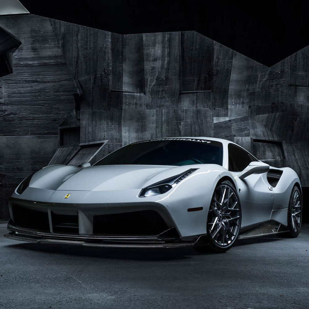 Vorsteiner Aero 488 Diavolo Front Spoiler Carbon Fiber Fits Ferrari 488