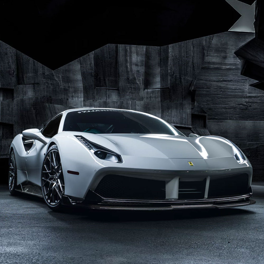 Vorsteiner Aero 488 Diavolo Front Spoiler Carbon Fiber Fits Ferrari 488
