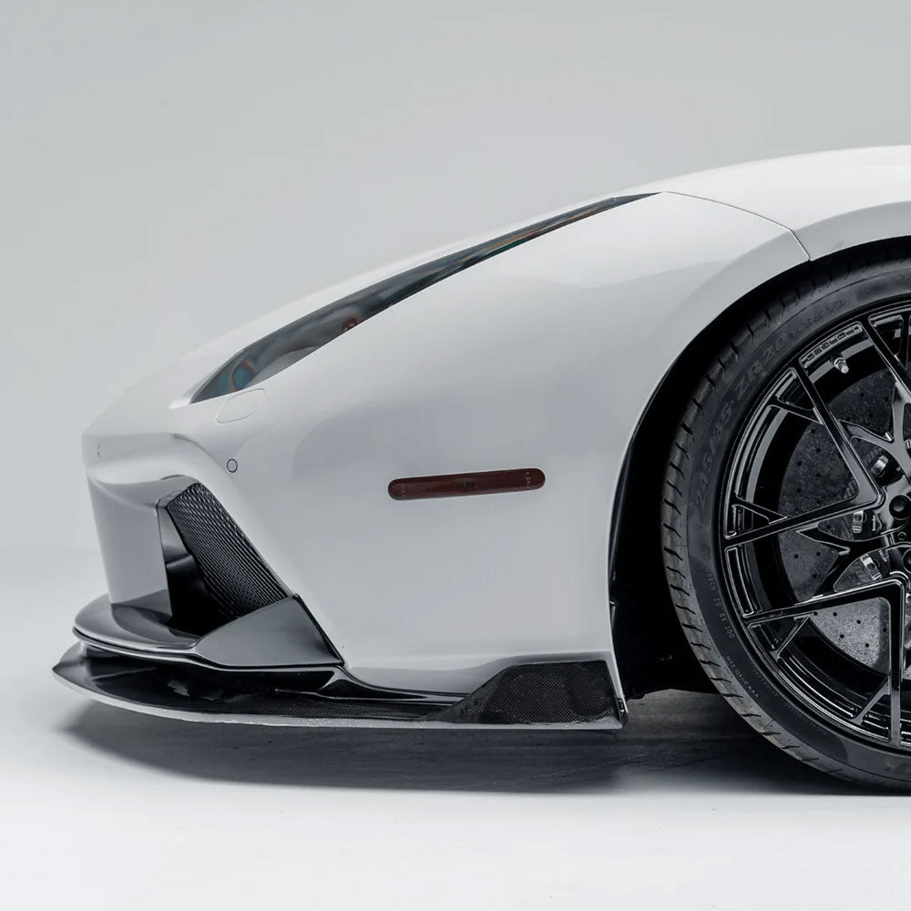 Vorsteiner Aero 488 Diavolo Front Spoiler Carbon Fiber Fits Ferrari 488