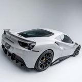 Vorsteiner Aero 488 Diavolo Sideskirts Carbon Fiber Fits Ferrari 488