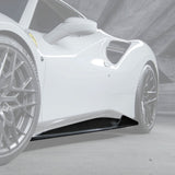 Vorsteiner Aero 488 Diavolo Sideskirts Carbon Fiber Fits Ferrari 488