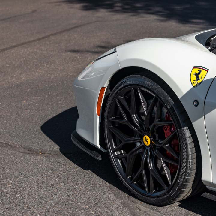 20" AL13 FR80 Black 20x9 20x11 Flow Forged Concave Wheels Rims Fits Ferrari F8