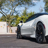 20" AL13 FR80 Black 20x9 20x11 Flow Forged Concave Wheels Rims Fits Ferrari F8
