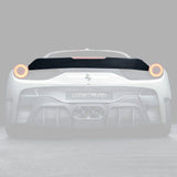 Vorsteiner 458-VX Aero Decklid Spoiler Carbon Fiber Fits Ferrari 458
