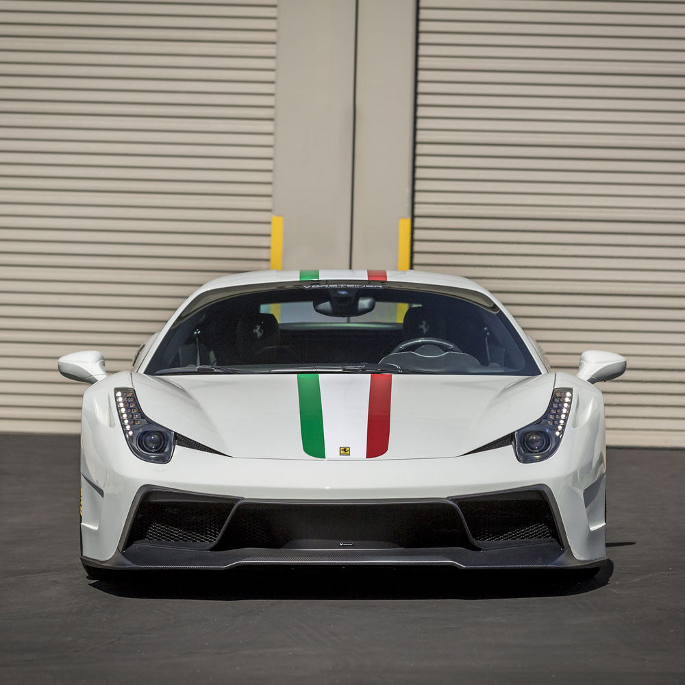 Vorsteiner 458-VX Aero Front Bumper Front Spoiler Carbon Fiber Fits Ferrari 458