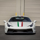 Vorsteiner 458-VX Aero Front Bumper Front Spoiler Carbon Fiber Fits Ferrari 458