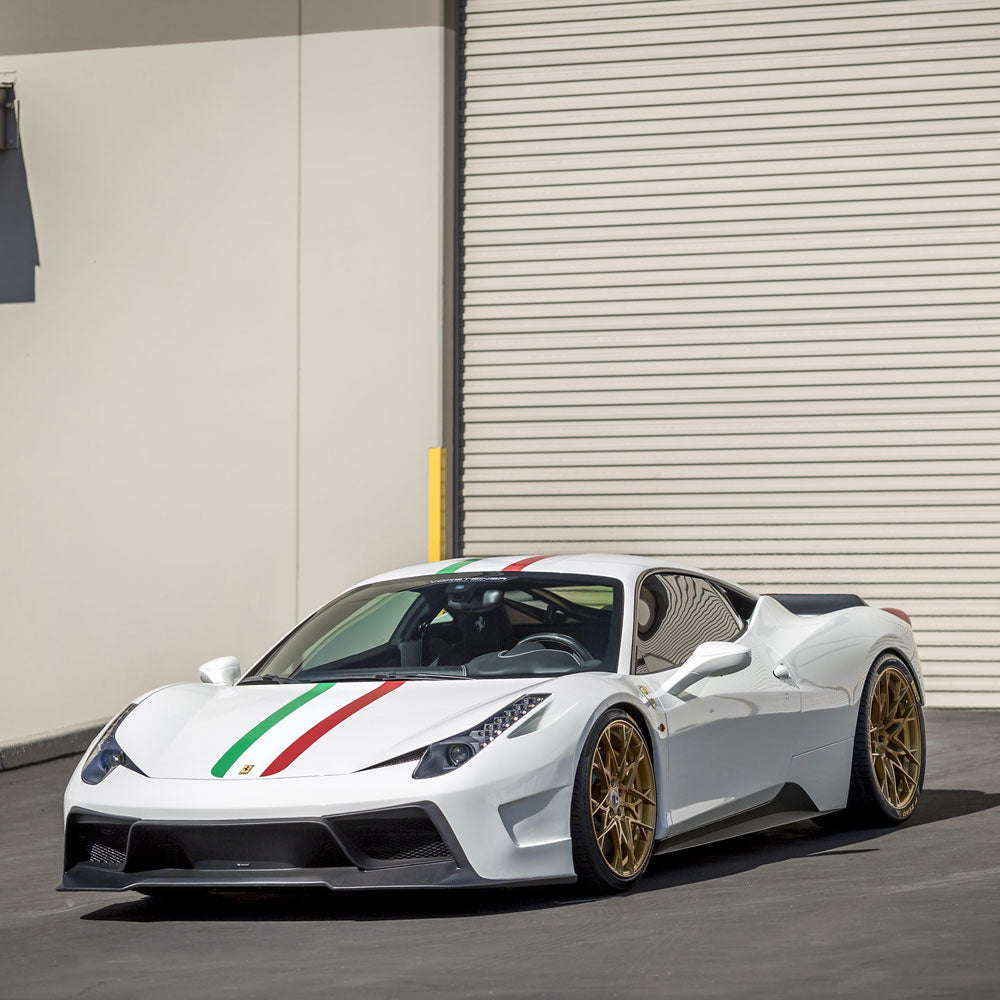 Vorsteiner 458-VX Aero Front Bumper Front Spoiler Carbon Fiber Fits Ferrari 458