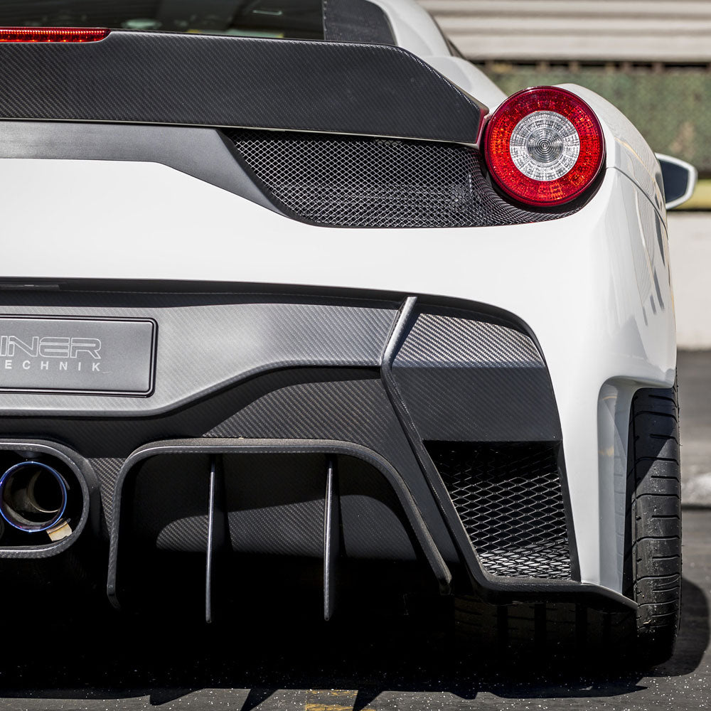 Vorsteiner 458-VX Aero Decklid Spoiler Carbon Fiber Fits Ferrari 458