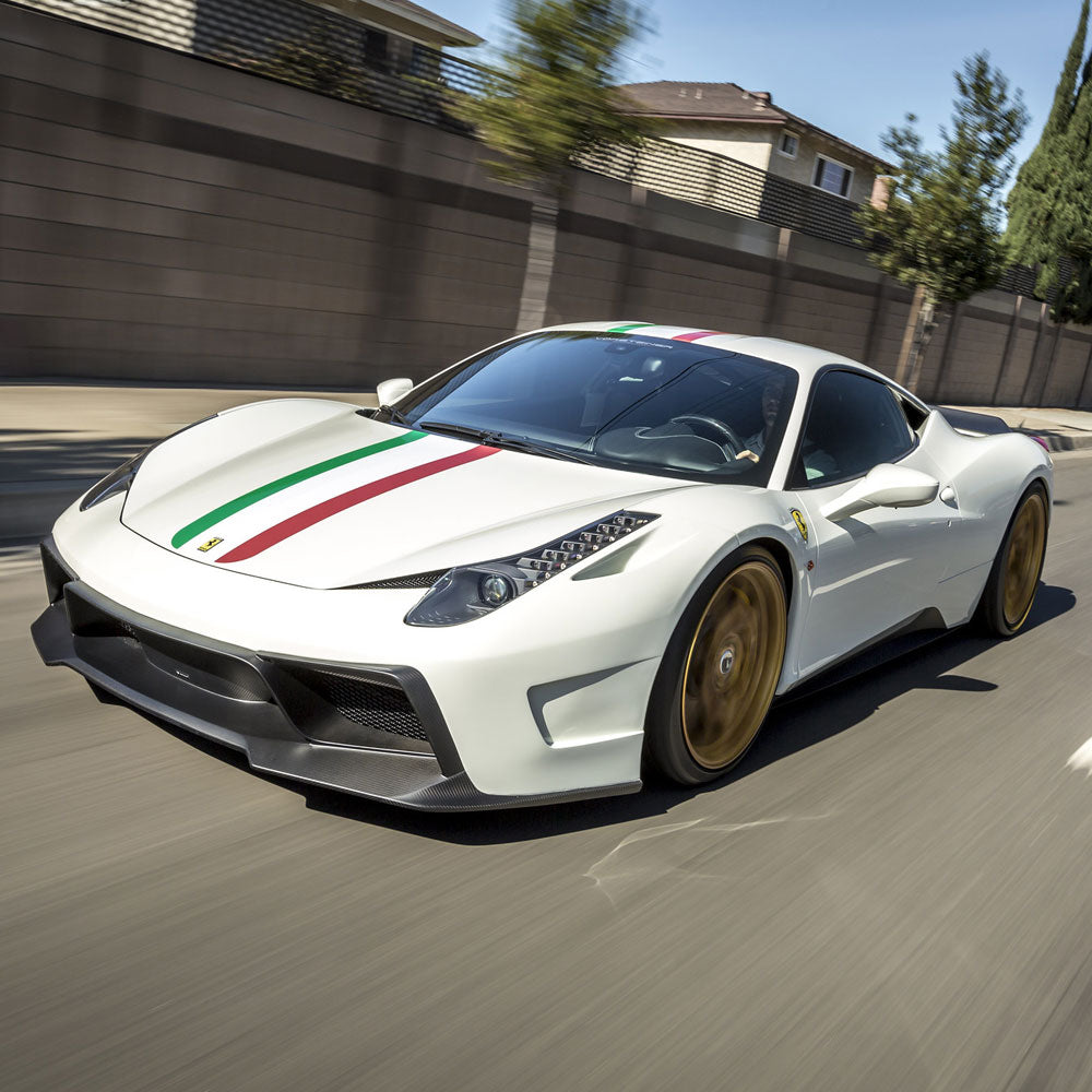 Vorsteiner 458-VX Aero Front Bumper Front Spoiler Carbon Fiber Fits Ferrari 458