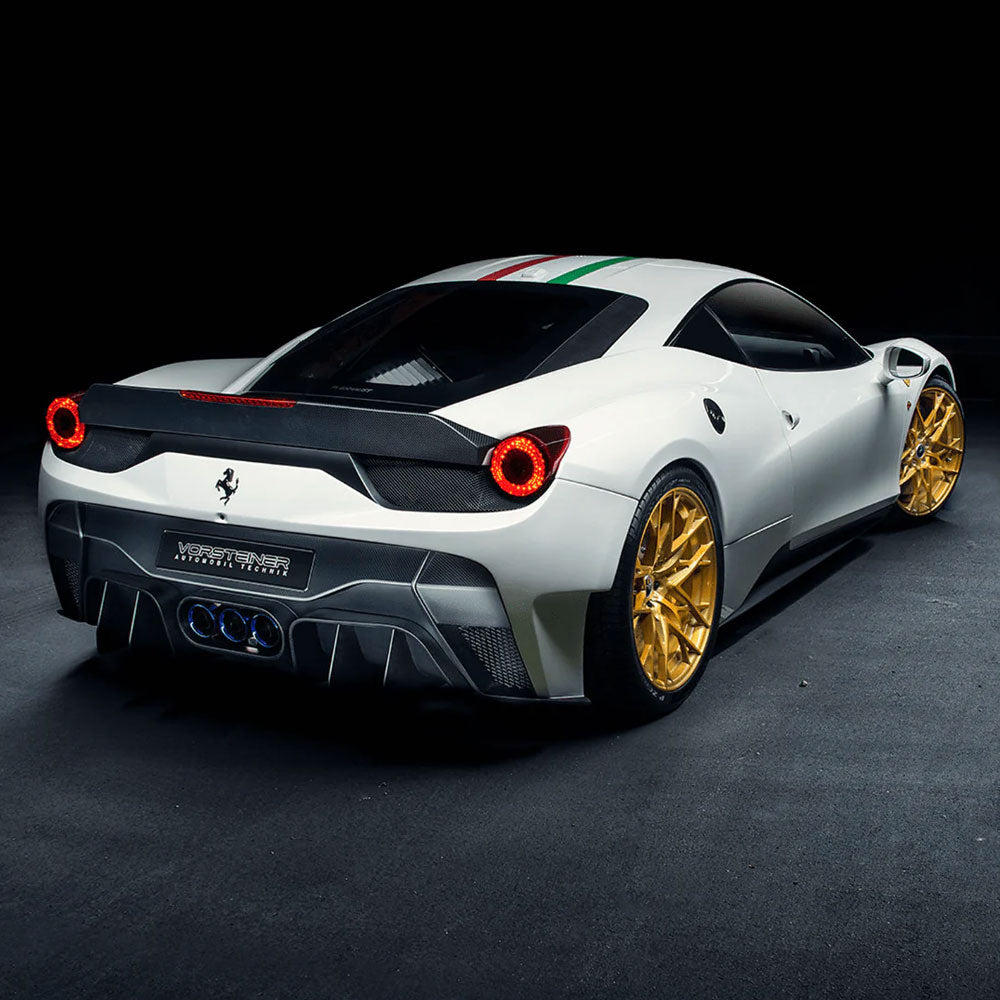Vorsteiner 458-VX Aero Decklid Spoiler Carbon Fiber Fits Ferrari 458