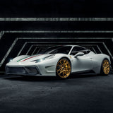 Vorsteiner 458-VX Aero Front Bumper Front Spoiler Carbon Fiber Fits Ferrari 458
