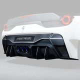 Vorsteiner 458-VX Aero Rear Bumper Carbon Fiber & Exhaust Tips Fits Ferrari 458