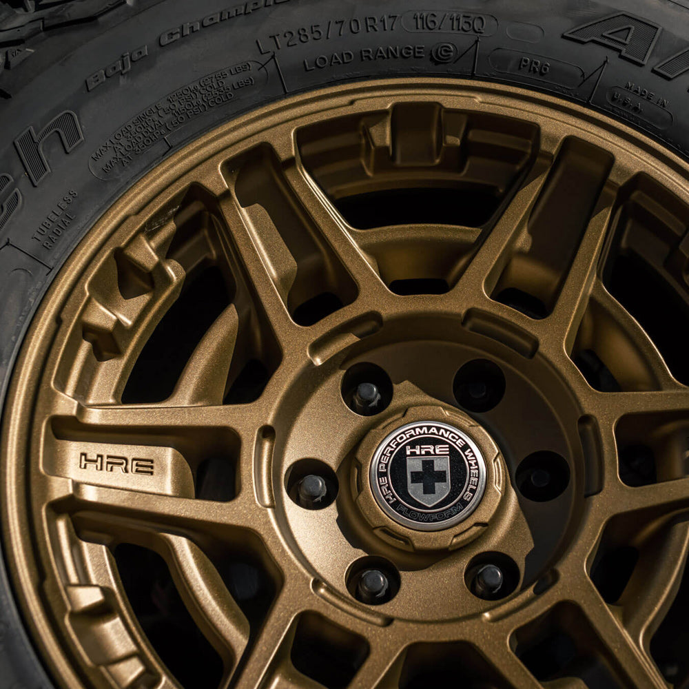 17" HRE FT1 Bronze 17x9 Concave Wheels Rims Fits  2004-2008 Ford F150