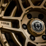 17" HRE FT1 Bronze 17x9 Concave Wheels Rims Fits 2018-2022 Jeep Wrangler JL