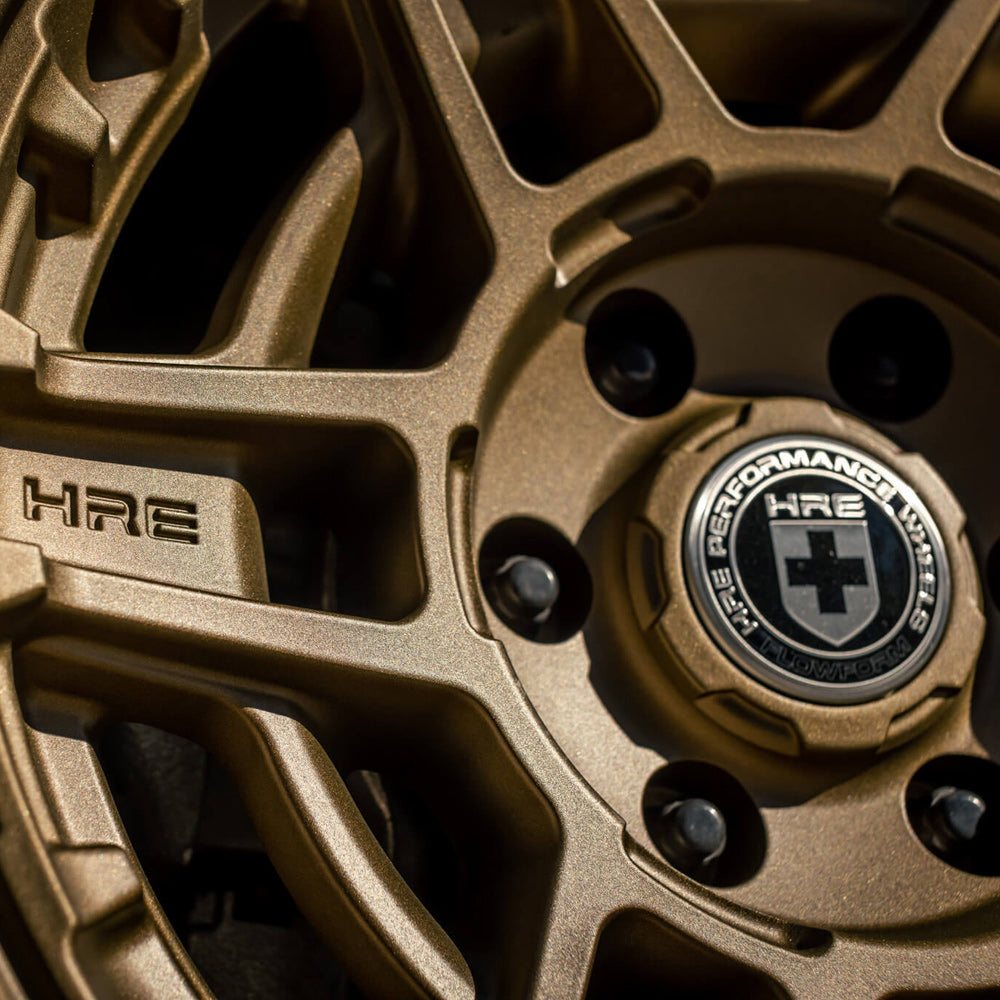 17" HRE FT1 Bronze 17x9 Concave Wheels Rims Fits 2014-2018 GMC Sierra 1500