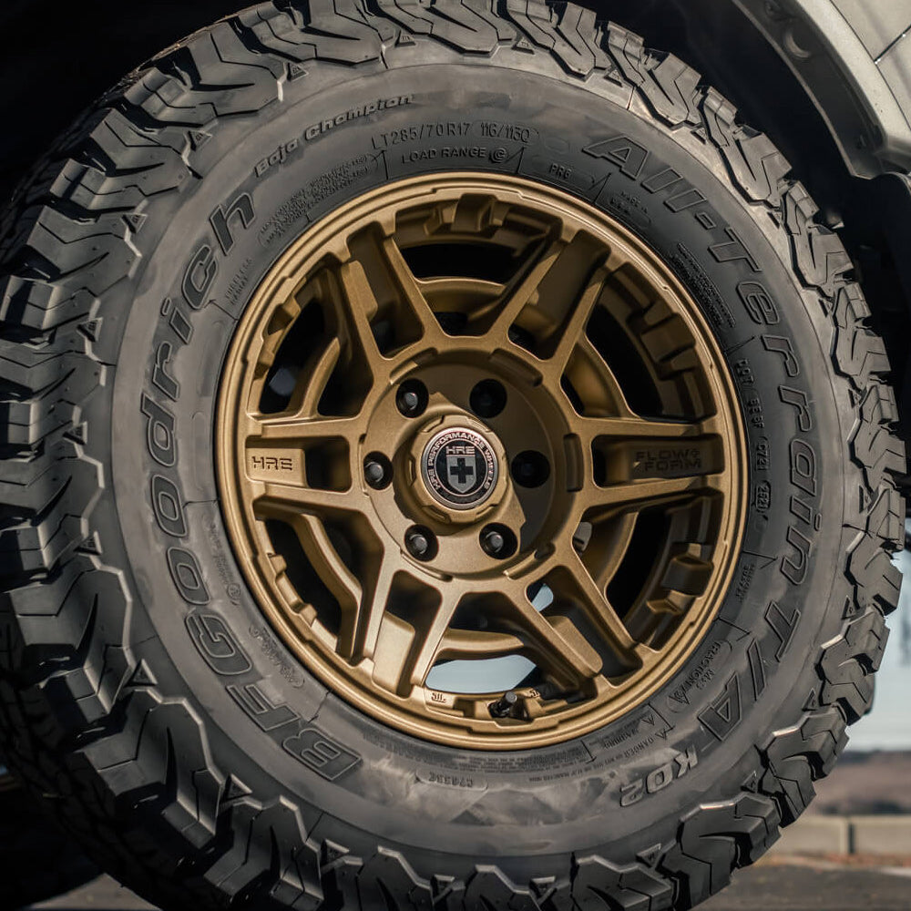 17" HRE FT1 Bronze 17x9 Concave Wheels Rims Fits  2004-2008 Ford F150