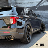 22" Velgen VF5 Gloss Black 22x10.5 Wheels Rims Fits Ford Explorer ST