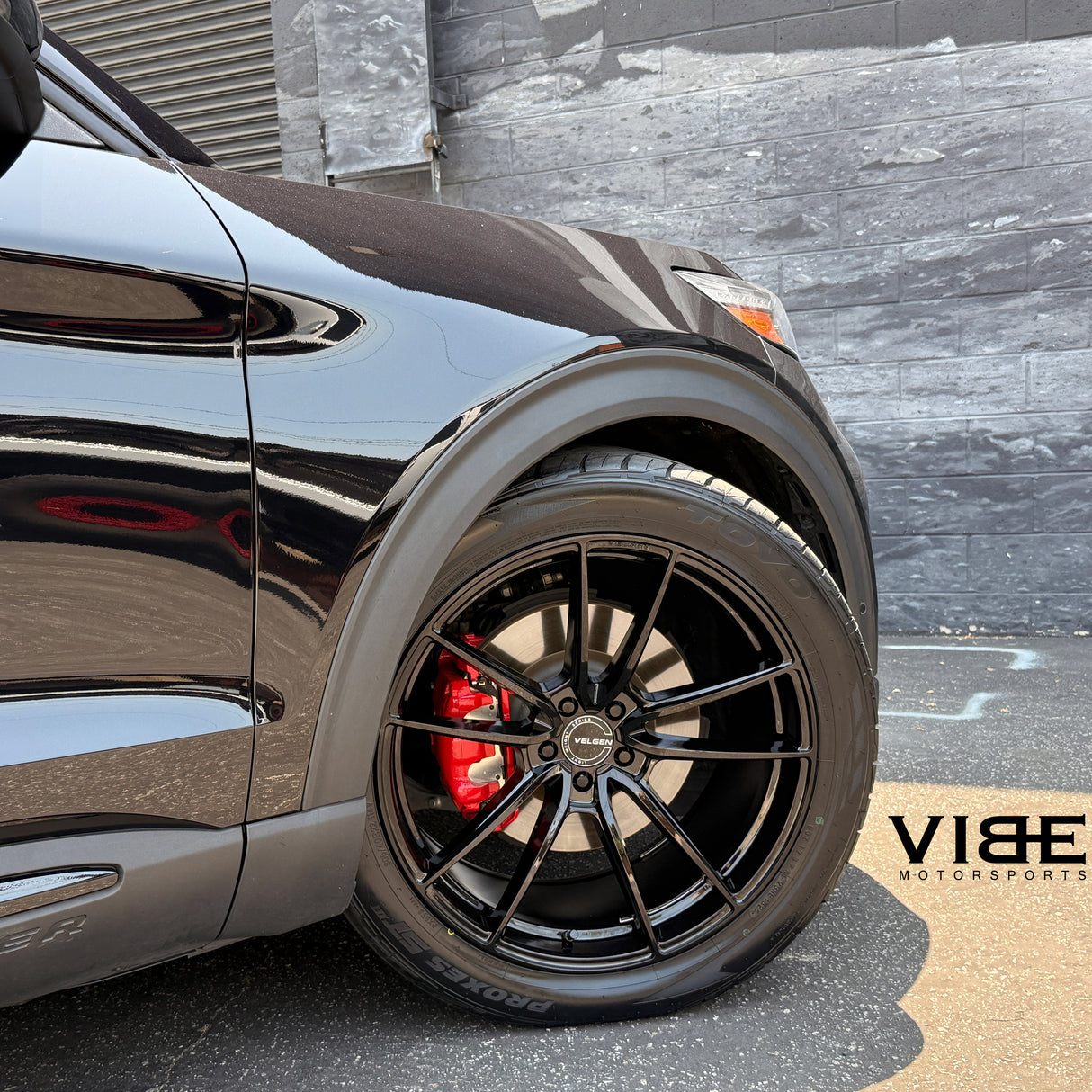 19" Velgen VF5 Gloss Black Concave Wheels Fits Lexus IS200 IS250 IS350