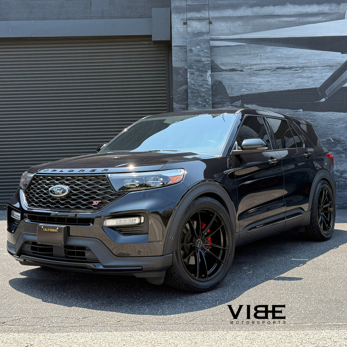 22" Velgen VF5 Gloss Black 22x10.5 Wheels Rims Fits Ford Explorer ST