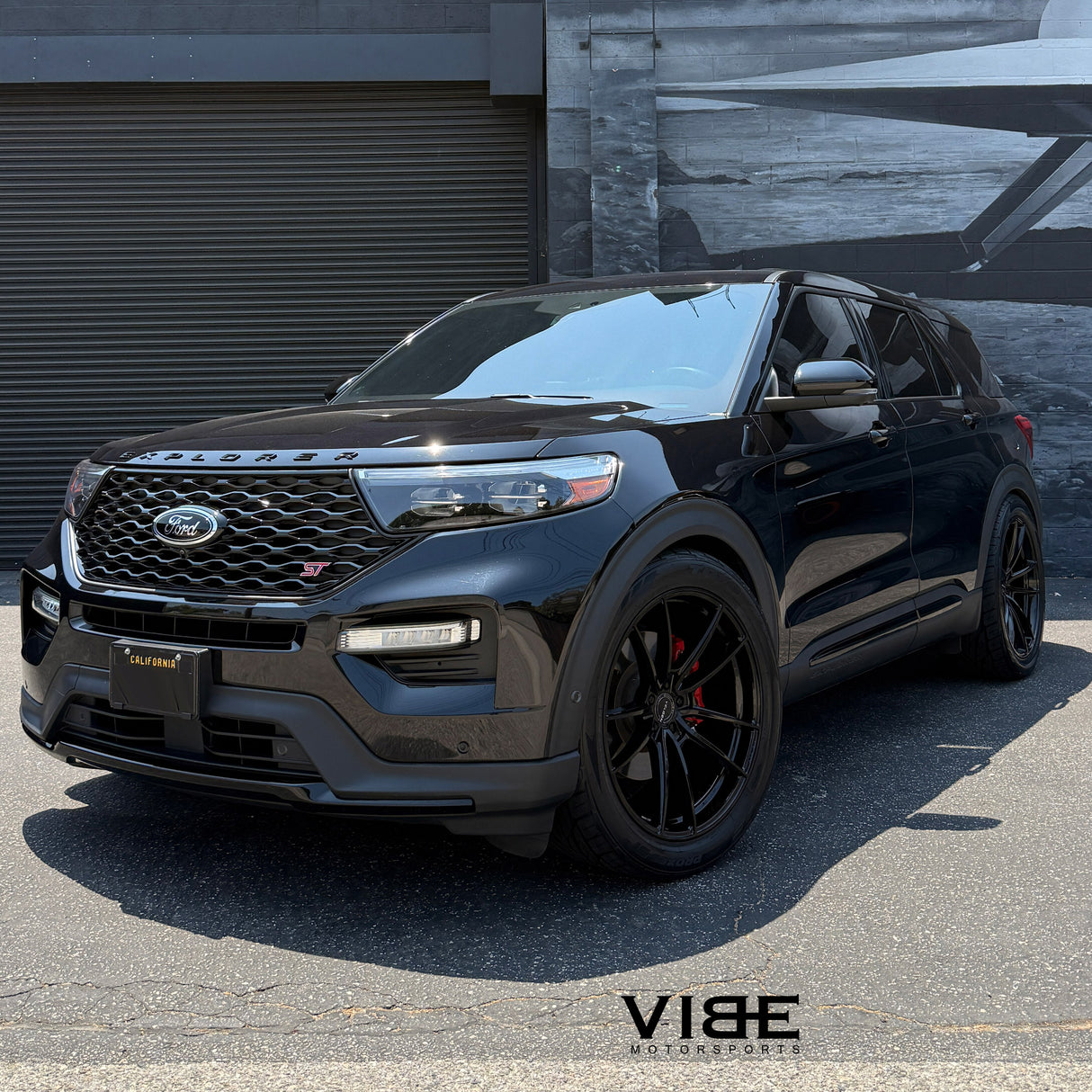 22" Velgen VF5 Gloss Black 22x10.5 Wheels Rims Fits Ford Explorer ST