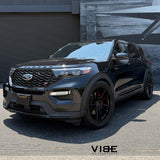 22" Velgen VF5 Gloss Black 22x10.5 Wheels Rims Fits Ford Explorer ST